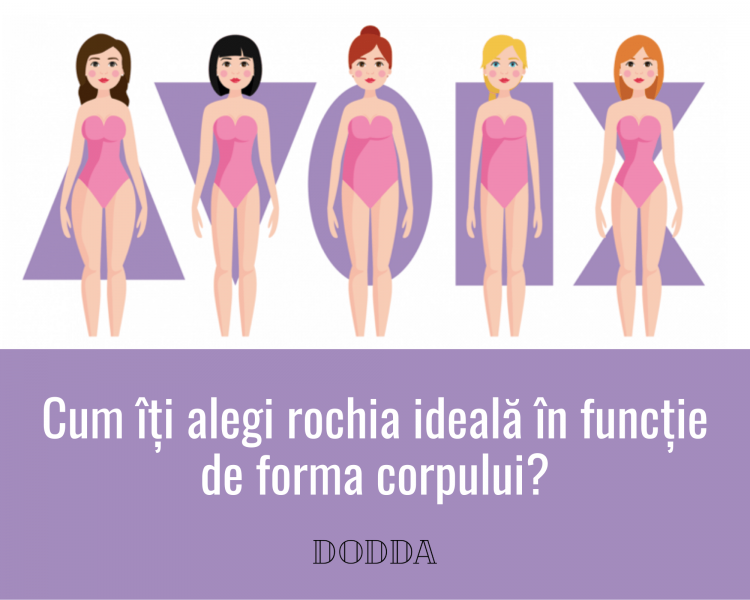 Cum îți alegi rochia ideală în funcție de forma corpului?